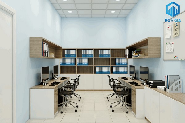30 mẫu thiết kế văn phòng công ty nhỏ đẹp, hiện đại nhất - Ảnh 22