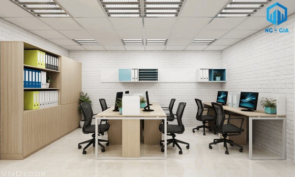 30 mẫu thiết kế văn phòng công ty nhỏ đẹp, hiện đại nhất - Ảnh 26