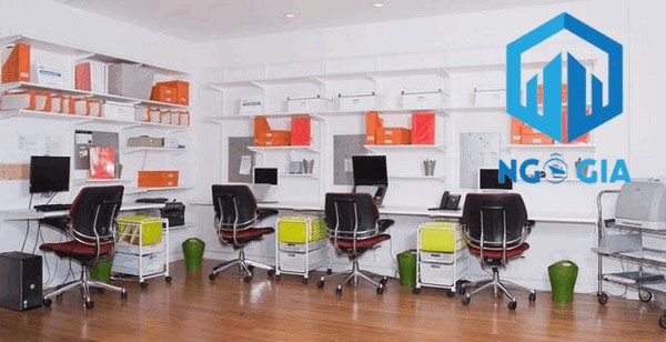 30 mẫu thiết kế văn phòng công ty nhỏ đẹp, hiện đại nhất - Ảnh 31