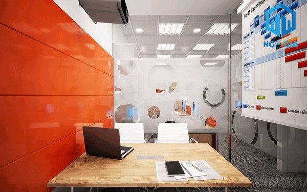 30 mẫu thiết kế văn phòng công ty nhỏ đẹp, hiện đại nhất - Ảnh 33